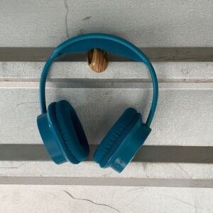 Wireless Blue Headphones mossy oak